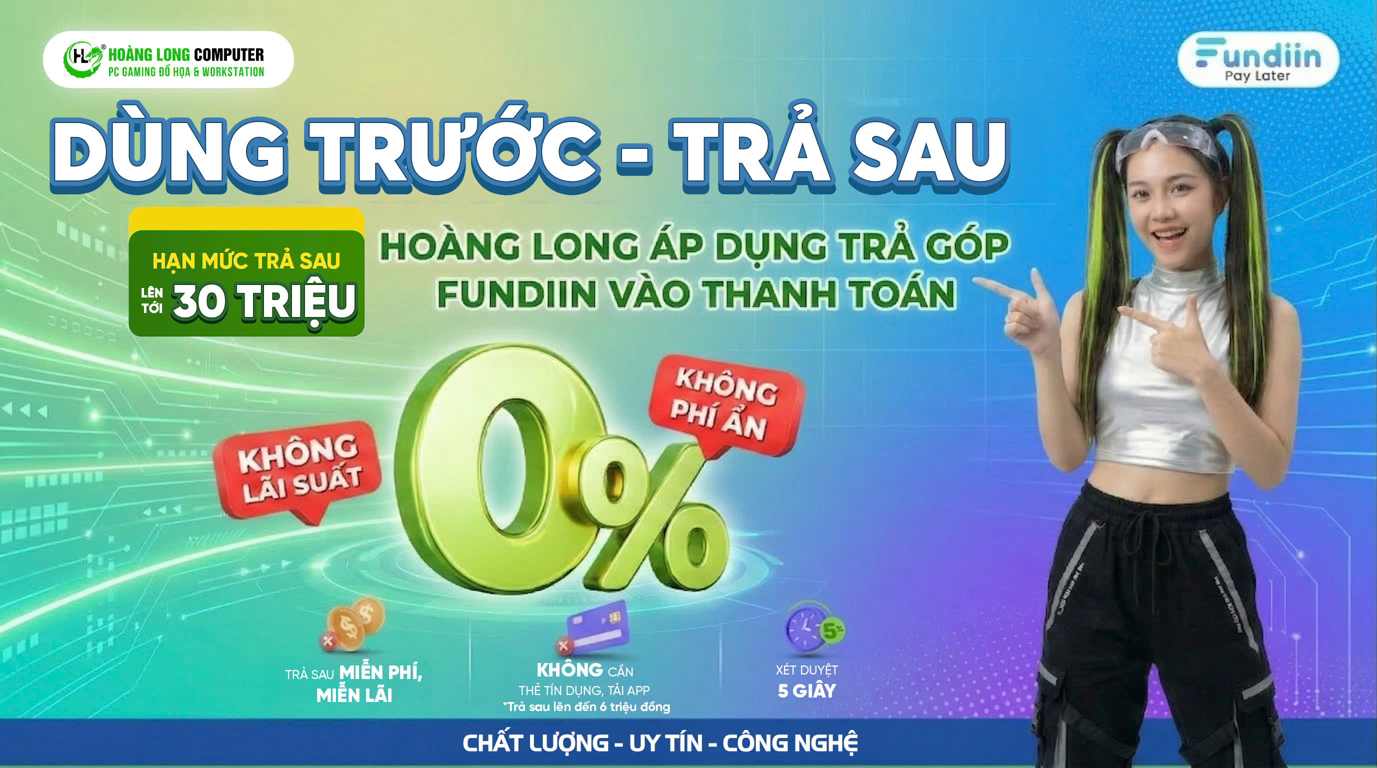 Hướng Dẫn Build PC Trả Góp Tại Hoàng Long Computer Cùng Fundiin: Nâng Tầm Trải Nghiệm Mua Sắm