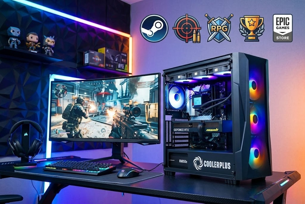 PC Gaming Intel Core i7 tại Hoàng Long Computer: Sức Mạnh Đột Phá Cho Game Thủ Chuyên Nghiệp