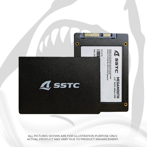 Ổ cứng SSD SSTC MEGAMOUTH SATA III 2.5″ – 1TB  ( Tốc độ ghi: 550 MB/s - Tốc độ đọc: 510 MB/s)
