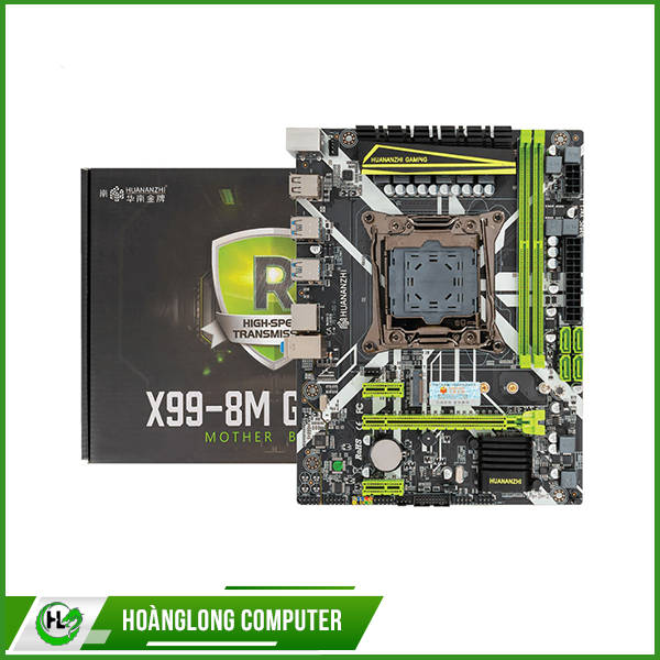 Mainboard HUANANZHI X99 - 8M Gaming (Intel X99, LGA 2011-3, ATX, 2 Khe Cắm Ram DDR3)