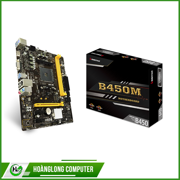 Mainboard BIOSTAR B450MH.