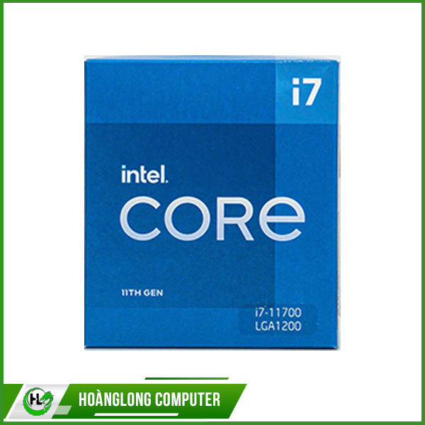 CPU Intel Core i7 11700 TRAY ( 8 nhân 16 luồng, 2.5GHz up to 4.9GHz)