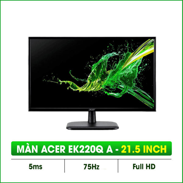 Màn hình Acer EK220Q A (21.5inch/FHD/VA/75Hz/5ms/250nits/HDMDI+VGA)