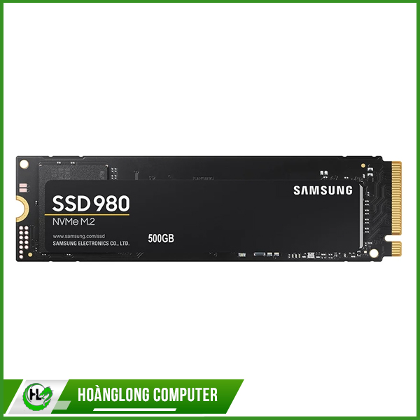 Ổ Cứng SSD Samsung 980 500GB (3100 MB/s, 2600 MB/s, M.2 PCIe, 2280, Gen 3x4, MLC)
