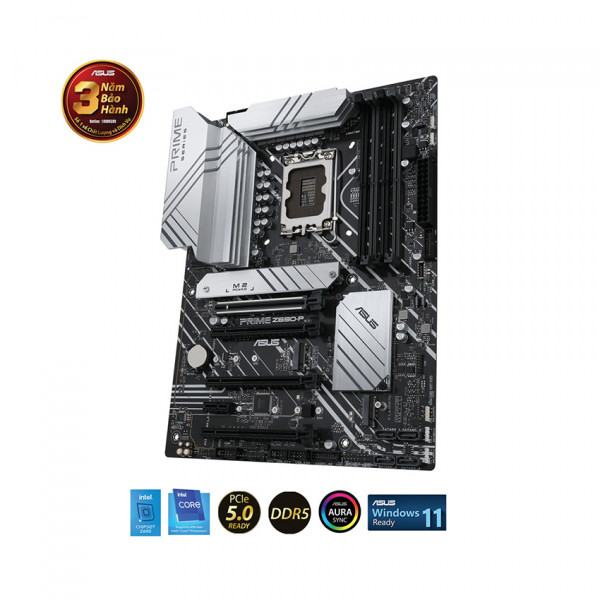 Mainboard PC ASUS PRIME Z690-P DDR4-CSM(INTEL Z690, Socket 1700, ATX, 4 khe ram DDR4)