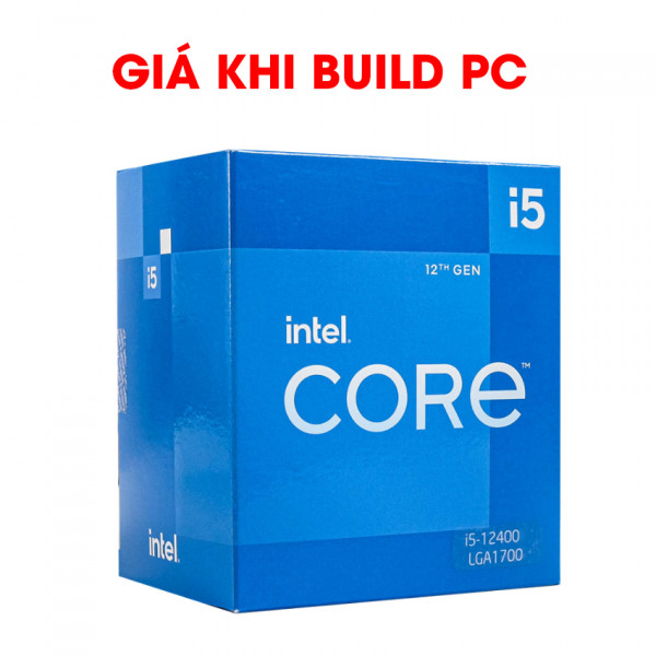 Cpu Intel Core I5-12400 (Up To 4.40GHz, 6 Nhân 12 Luồng,18MB Cache, Socket 1700, Alder Lake)
