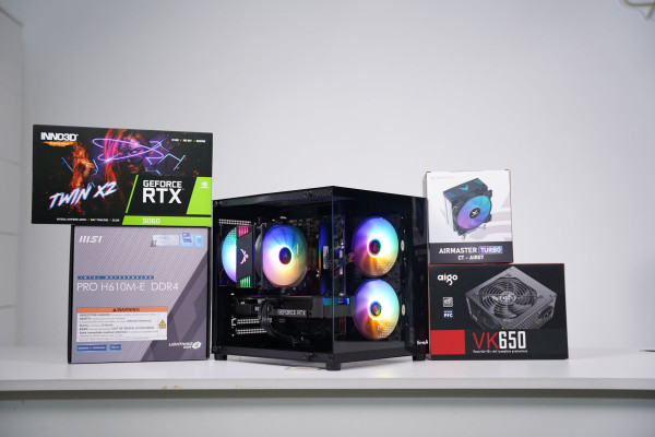 PC GAMING CORE I5 12400F | RAM 16G | RTX 3060 12G | NVME 256G