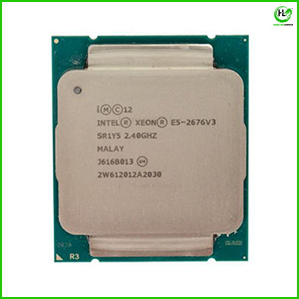 Cpu Intel Xeon E5-2676 V3 / 12 cores 24 threads / 2.4-3.2 GHz / LGA 2011-3 [E5 2676 v3]