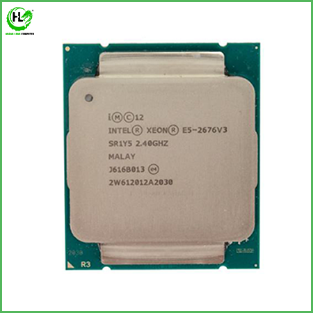 Cpu Intel Xeon E5-2676 V3 / 12 cores 24 threads / 2.4-3.2 GHz / LGA 2011-3 [E5 2676 v3]
