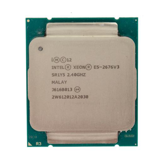 CPU Intel Xeon E5-2676 v3 / 12 cores 24 threads / 2.4-3.2 GHz / LGA 2011-3 [E5 2676 v3]