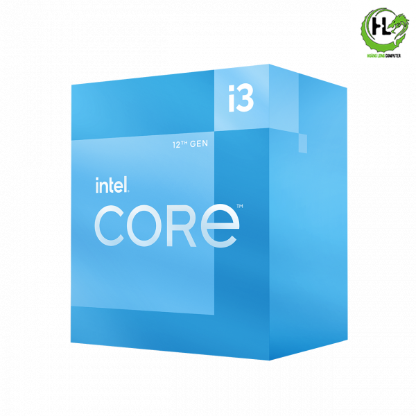 Cpu Intel Core I3 12100 / 3.3GHz Turbo 4.3GHz / 4 Nhân 8 Luồng / 12MB / LGA 1700 (BOX)