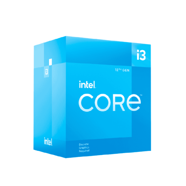 Cpu Core I3 12100F Tray Mạnh hơn Core I5 10400F 12% (3.3GHz turbo up to 4.3GHz, 4 nhân 8 luồng, 12MB Cache)