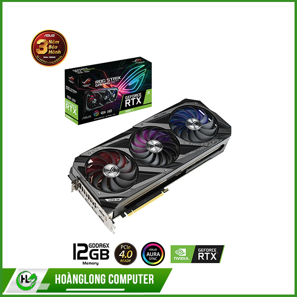 Card màn hình Asus ROG STRIX-RTX 3080 OC Ti-12G-GAMING
