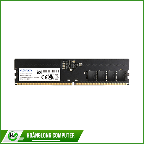 Ram Desktop Adata (AD5U480016G-S) 16GB (1x16GB) DDR5 4800Mhz