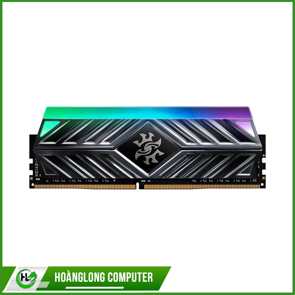 Ram Desktop Adata XPG Spectrix D41 RGB Grey 16GB (1x16GB) DDR4 3200Mhz (AX4U320016G16A-ST41)