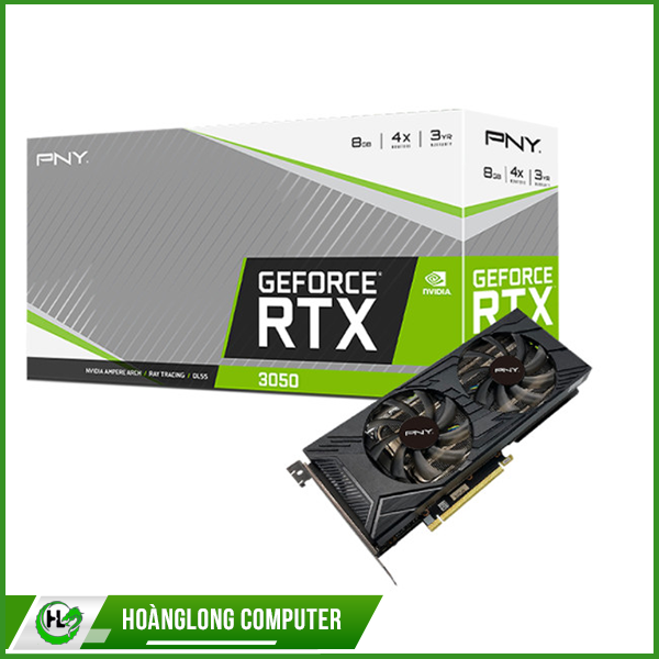 PNY GeForce RTX 3050 8GB UPRISING Dual Fan