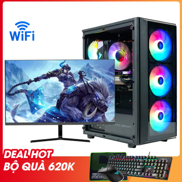 CORE I5 12400F | RAM 16G | RTX 3050 8G | Nvme 256G |MÀN 24IN
