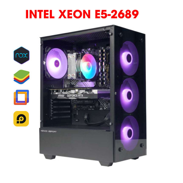 XEON 2689 | RAM 32G | GT 730 2G | NVME 250G