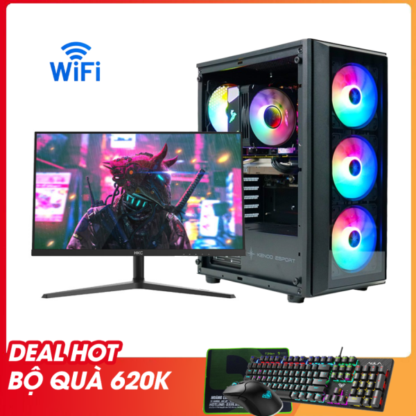 CORE I5 12400F | RAM 16G | GTX 1660 SUPER 6G| Nvme 256G | MÀN 24IN