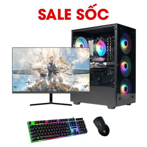 CORE I5 12400F | RAM 16G | GTX 1660 SUPER 6G | MÀN 24IN