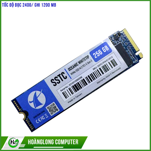 SSD NVMe Sstc  256G 3D-NAND M.2 PCIe Gen3 x4( 2400 /1200MB)