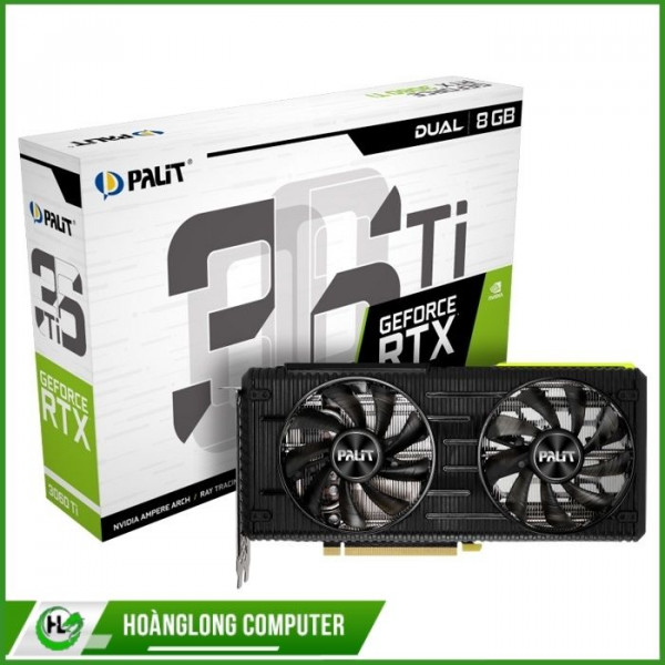VGA-PALIT RTX3060Ti DUAL 8GB GDDR6 256bit 3-DP HDMI V1