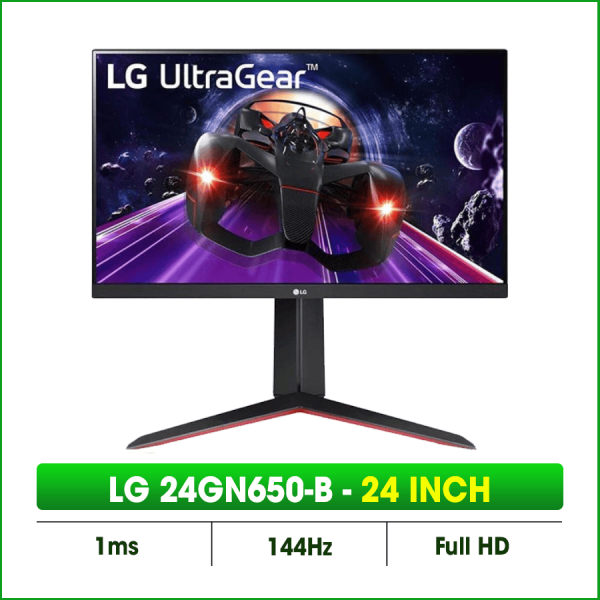 Màn hình máy tính LG 24GN650-B 24 inch FHD IPS 144Hz