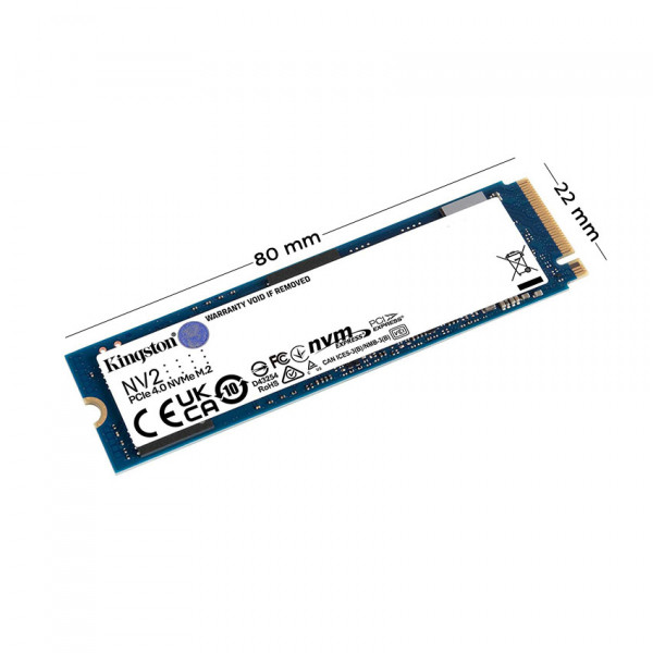SSD Kingston SNV2S 250GB(Đọc 3000/ 1300MB/s) NVMe M.2 2280 PCIe Gen 4x4  - (SNV2S/250G)