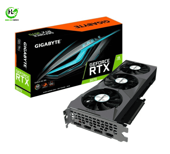 GIGABYTE GeForce RTX 3070 EAGLE OC 8G (rev 2.0) ( Qua Sử dụng - Bảo hành hãng 12 tháng)