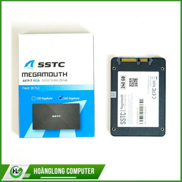 Ổ cứng SSD SSTC 240GB ( Tốc độ ghi: 520 MB/s - Tốc độ đọc: 490 MB/s)