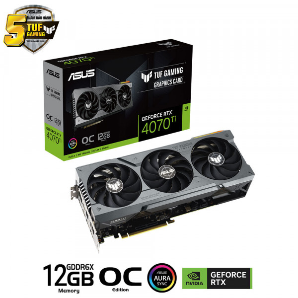 ASUS TUF Gaming GeForce RTX 4070 Ti O12GB GDDR6X