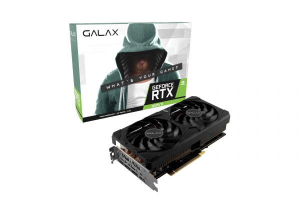 Card Màn Hình GALAX Black GF RTX 3070 Ti (1-Click OC) 8GB GDDR6