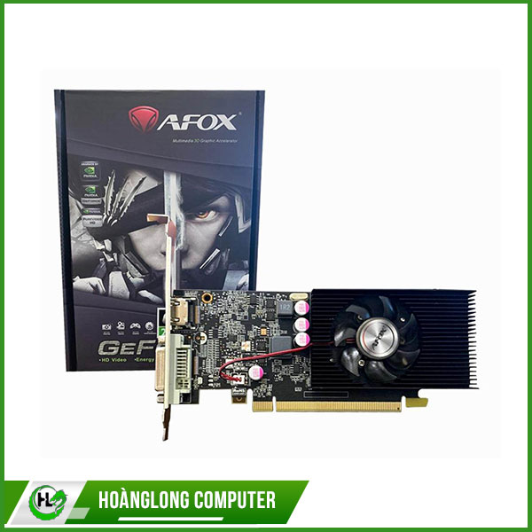 Card màn hình Geforce  AFOX GT1030 2GB GDDR5 (2GB GDDR5, 64-bit, DVI+HDMI) | card màn hình Geforce 