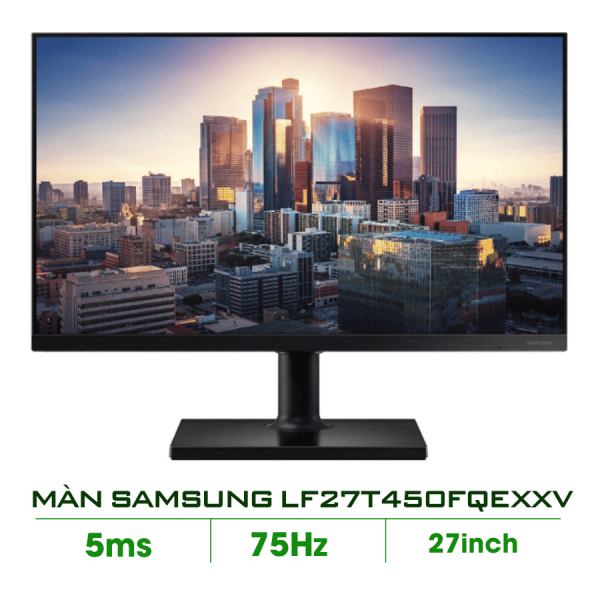 Màn hình LCD 27” Samsung LF27T450FQEXXV FHD IPS 75Hz Freesync