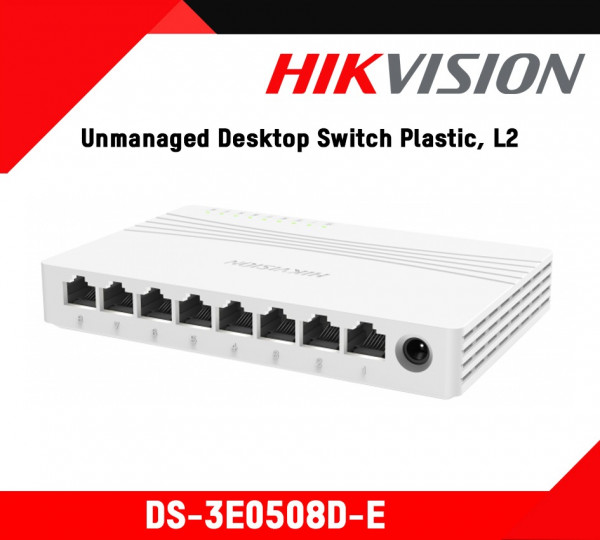 SWITCH 8 CỔNG HIKVISION DS-3E0508-E (10/100/1000MBPS )