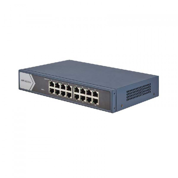 16-port 10/100/1000Mbps Switch HIKVISION DS-3E0516-E(B)