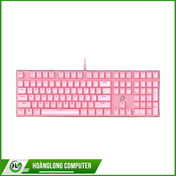 BÀN PHÍM CƠ DAREU EK810 PINK (USB/PINK LED/Brown Switch, Blue Switch)