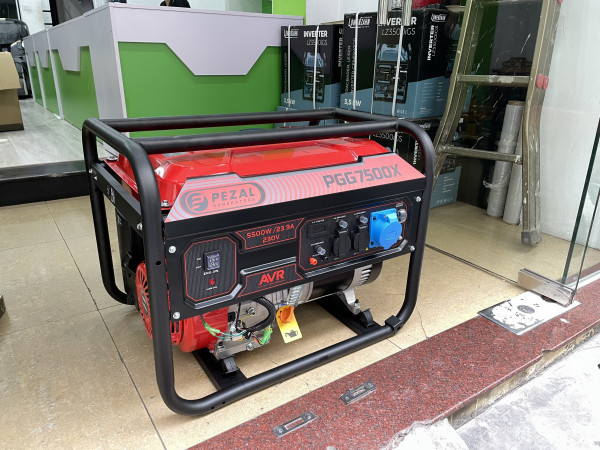 Máy Phát Điện Chạy Xăng Pezal 6Kw PGG7500X