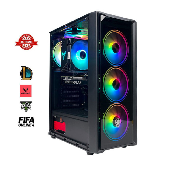 Core I3 12100F | RX 580 8G | RAM 16G| SSD 250G (Wifi) 