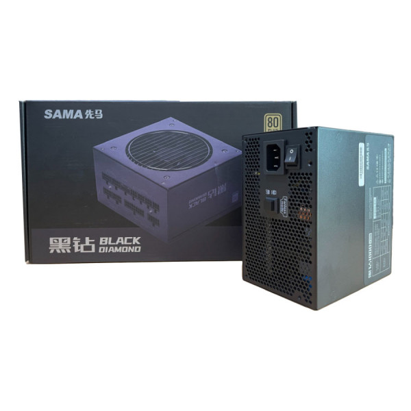 NGUỒN SAMA 1000W V2 DIAMOND WHITE PCI-E 5.0 ATX 3.0 80 PLUS GOLD FULL MODULAR (12VHPWR)