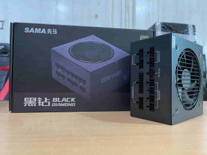 NGUỒN SAMA 1000W V2 DIAMOND BLACK PCI-E 5.0 ATX 3.0 80 PLUS GOLD FULL MODULAR (12VHPWR)