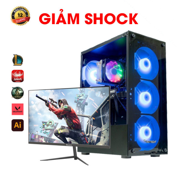 Core I3 10105F| Ram 8G| GTX 1060 5G| SSD 240G| Màn 24 inch