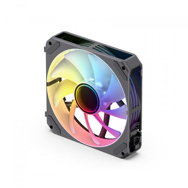 FAN CASE TẢN NHIỆT JONSBO ZG-120B BLACK (3IN1/ GHÉP NỐI KHÔNG DÂY)