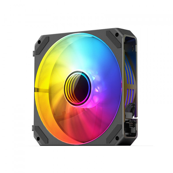 FAN CASE TẢN NHIỆT JONSBO ZG-120B BLACK (3IN1/ GHÉP NỐI KHÔNG DÂY)