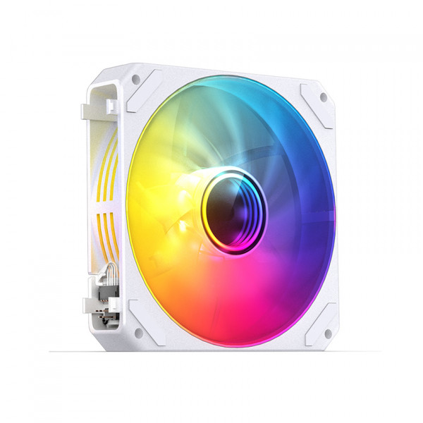 FAN CASE TẢN NHIỆT JONSBO ZG-120W WHITE (3IN1/ GHÉP NỐI KHÔNG DÂY)