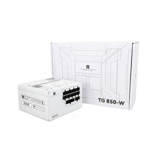 Nguồn máy tính Thermalright TG-850-W ATX 3.0 | PCIE 5.0 White (850W/ 80 Plus Gold/ Full Modular)