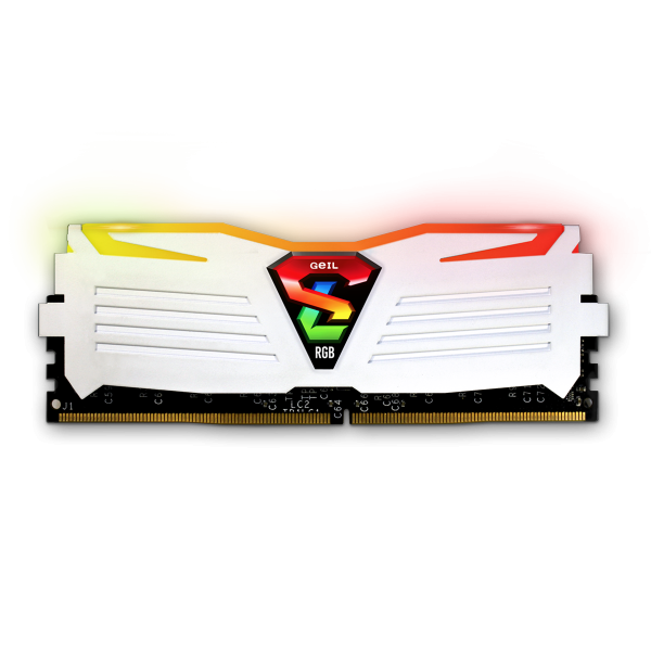 RAM GEIL SUPER LUCE 8G (1x8GB) BUS 3200 RGB DDR4 8G WHITE