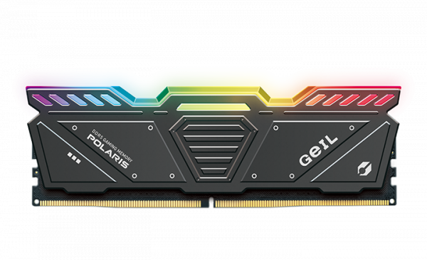 RAM GEIL POLARIS 16GB BUS 5200 DDR5 RGB GRAY (GAAOSG516GB5200C42SC)