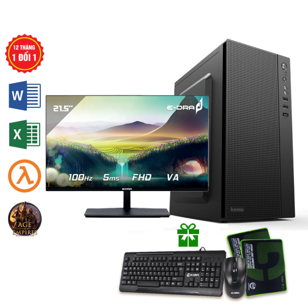 Core I3 12100| RAM 8G|SSD 250G| Màn 22inch