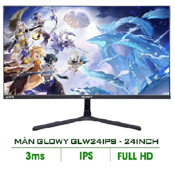 MÀN HÌNH MÁY TÍNH 24 INCH GLOWY GLW24IPS FULL HD 75HZ VGA-HDMI